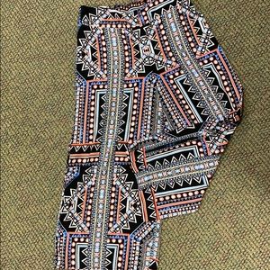 Mossimo Palazzo Pants xxl wide leg abstract nwot